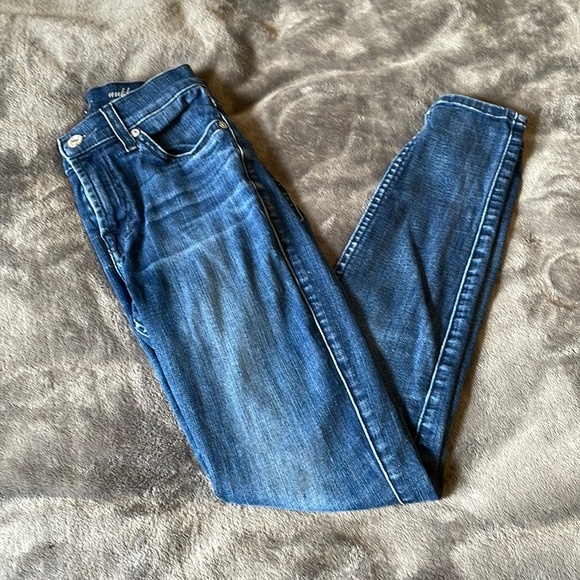 7 for all mankind skinny jean - Picture 1 of 7